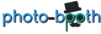 logo photobooth bleu